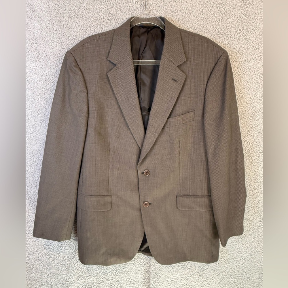 Brooks brothers mens houndstooth stretch blazer wool 41R